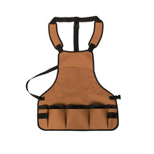 Load image into Gallery viewer, Garden BBQ Tool Bag Adjustable Strap Storage Multi-Pockets Pouch Electrician Apron