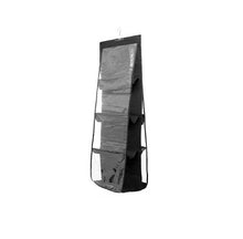 Load image into Gallery viewer, 6/8 Pocket Hanging Handbag Organizer for Wardrobe Closet Transparent Storage Bag