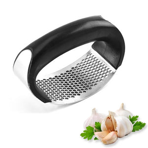 1Pcs Stainless Garlic Press Household Manual Garlic Press Device Kitchen Press Squeezer Ginger Garlic Tools Kitchen Accessories