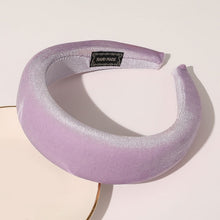 Load image into Gallery viewer, 2019 Chic Pearl Beads Thick Velvet Women Wide Headband Hair Accessories Sponge Head Hoop Turban Female Korean Stretch Hair Bands
