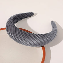 Load image into Gallery viewer, 2019 Chic Pearl Beads Thick Velvet Women Wide Headband Hair Accessories Sponge Head Hoop Turban Female Korean Stretch Hair Bands