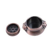 Load image into Gallery viewer, 7 Holes Incense Burner Plate Ash Catcher Holder Ornament for Buddha Temple Incense Stick Cone Incense Home Teahouse Decoration