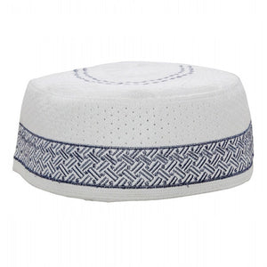 58cm Embroidery Muslim Prayer Hats For Men Saudi Arabia Islamic Clothing