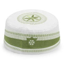 Load image into Gallery viewer, 58cm Embroidery Muslim Prayer Hats For Men Saudi Arabia Islamic Clothing
