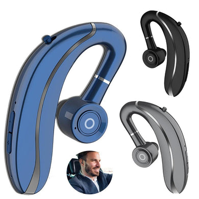 Bluetooth V5.0 Earphones Wireless Ear Hook Headset 180 Rotating for Left & Right Ears Device