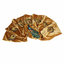 Load image into Gallery viewer, 2020 Velvet Hijab Head Scarf For Women Sequins Peacock Turban Hat Muslim Headscarf Ladies African Wrap Head Scarves Turbante