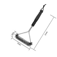 Load image into Gallery viewer, BBQ Grill Barbecue Kit Cleaning Brush Stainless Steel Kitchen Accessories Bristles Cleaning Brushes Cooking Tool Barbecue Gadget