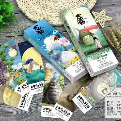 32pcs Cartoon cute Totoro Bookmark Original Colorful Book Marke Accessories Gift Office School Student Stationery Supplies H6392