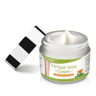 50ml Varicose Vein Ointment Relieve Pain Bulging Legs Red Blood Streak Repair Vein Cream Herbal Antibacterial Safflower Cream