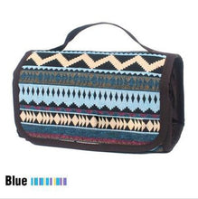 Load image into Gallery viewer, Women Hanging Cosmetic Bag Multifunction Travel Organizer Toiletry Wash Make Up Storage Pouch Folding Makeup Toiletry Bag
