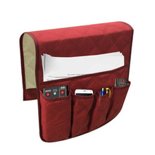 Load image into Gallery viewer, Hanging Style Sofa Couch Remote Control Holder Arm Rest Organizer Storage Bag Pouch Foldable Pocket Home Use Sundries Organizer