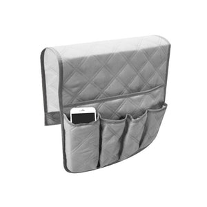 Remote Control Caddy Arm Chair Holder Storage Organizer Armrest Couch Pocket Sofa Organizer 5 Pocket Couch Arm Rest 90x32cm