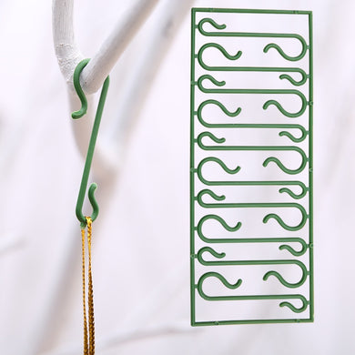 50pcs Christmas Ornaments Hooks for Christmas Tree Decoration Pendants Santa Claus Dolls Gift Hanging Hooks for Home Decoration