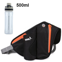 Load image into Gallery viewer, NEWBOLER Sport Running Bags With 500ml Water Bottle Waist Bag Men Women Fanny Pack Run Belt For Phone Pocket Camping Hiking Bag