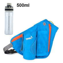 Load image into Gallery viewer, NEWBOLER Sport Running Bags With 500ml Water Bottle Waist Bag Men Women Fanny Pack Run Belt For Phone Pocket Camping Hiking Bag