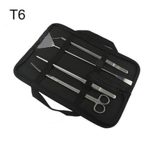 Load image into Gallery viewer, 6Pcs/Set Aquarium Tools Kit Tweezers Scissors Stainless Steel Cleaning Tools Aquatic Plants Fish Tank Aquarium Accessories