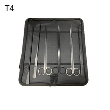 Load image into Gallery viewer, 6Pcs/Set Aquarium Tools Kit Tweezers Scissors Stainless Steel Cleaning Tools Aquatic Plants Fish Tank Aquarium Accessories