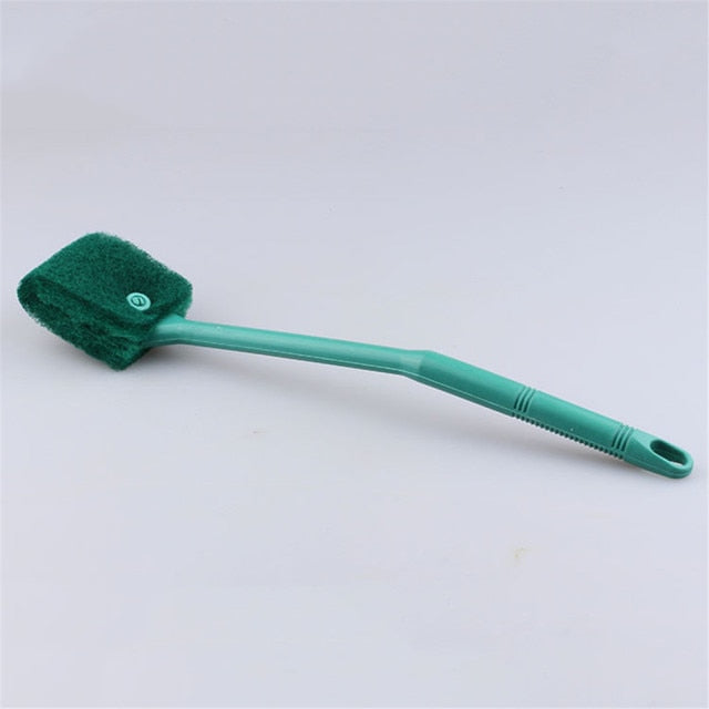 40cm Aquarium Fish Tank Double Sided Sponge Cleaning Brush Cleaner Scrubber New Household Accessories Tools Drop Shipping