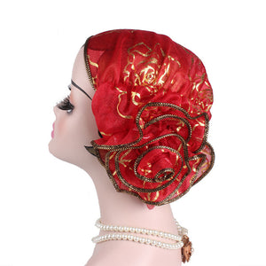 2020 Fashion bow-tie women&#39;s turban caps stretchy female headwrap bonnet cancer headwear muslim turban hijabs islamic headscarf