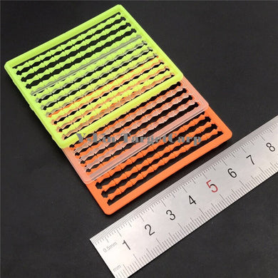 10 Cards(1000pc) Carp Fishing Hair Rig Boilies Bait Dumbell Stopper Boilies Bait Holder Bait Rig Stop Hair Rig Pop Up Stop
