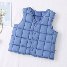 Load image into Gallery viewer, 2021 NEW Christmas Children Waistcoat Kids Outerwear Winter Boys Waterproof Hooded Vest Baby Boys Girls Thick Warm Vest Coats