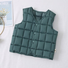 Load image into Gallery viewer, 2021 NEW Christmas Children Waistcoat Kids Outerwear Winter Boys Waterproof Hooded Vest Baby Boys Girls Thick Warm Vest Coats
