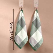 Load image into Gallery viewer, 2Pcs/Set Nordic Hanging Cloth Absorbent Cotton Kitchen Hand Towels Toilet Bathroom Cleaning Tools Household Accessories