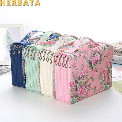 200-hole Pen Curtain Creative Sketching Multifunctional Large-capacity Painting Student Pencil Case Set