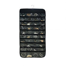Load image into Gallery viewer, 80 Pockets Fashion Double Sided Hanging Jewelry Display Organizer PVC Storage Earring Packaging Bag Organza Wedding Gift Pouches