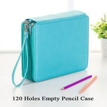 Load image into Gallery viewer, 120/168 Holes Pencil Case School Pencilcase for Girl Boy Penal Large Pen Box Stationery Bag Big Pencilholder Cartridge Pouch Kit