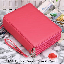 Load image into Gallery viewer, 120/168 Holes Pencil Case School Pencilcase for Girl Boy Penal Large Pen Box Stationery Bag Big Pencilholder Cartridge Pouch Kit