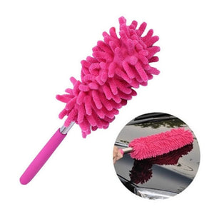 2020 Adjustable Microfiber Dusting Brush Extend Stretch Feather Home Duster Air-condition Car Furniture Household Cleaning Brush