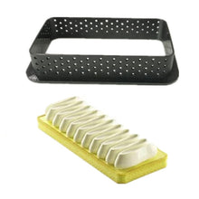 Load image into Gallery viewer, 8pcs DIY French Dessert Bakeware Cutter Round Shape Decorating Tool Cake Mold Tart Ring Silicone Perforated Mousse Circle