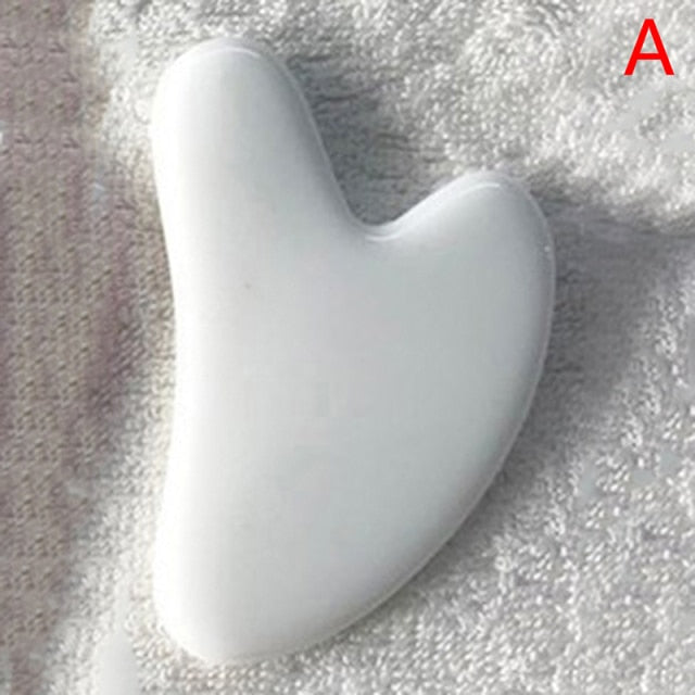 1pcs SPA Massage Beeswax Guasha Scraping Massage Scraper Face Massager Acupuncture Gua Sha Board Wrinkle Remover Skin Care Tool