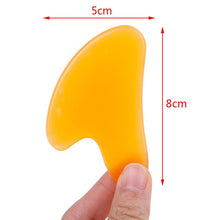 Load image into Gallery viewer, 1pcs SPA Massage Beeswax Guasha Scraping Massage Scraper Face Massager Acupuncture Gua Sha Board Wrinkle Remover Skin Care Tool