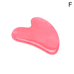 1pcs SPA Massage Beeswax Guasha Scraping Massage Scraper Face Massager Acupuncture Gua Sha Board Wrinkle Remover Skin Care Tool