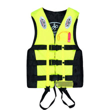Load image into Gallery viewer, Adult with Whistle Life Jacket Swimming Fishing Drifting High buoyancy Life Vest Water Sports Portable Kids Buoyancy Jacket