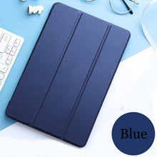 Load image into Gallery viewer, Tablet case for Samsung Galaxy Tab A7 10.4" 2020 Smart sleep wake Leather Tri-fold Sleeve protective Cover for SM-T500 SM-T505