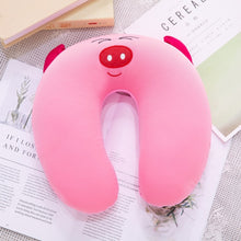 Load image into Gallery viewer, Cartoon Cars Unicorn Neck Travel Pillow Fruits Watermelon U Shaped Foam Pillow Office Cushion Cute Pillows For Children/Adults