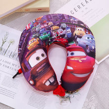 Load image into Gallery viewer, Cartoon Cars Unicorn Neck Travel Pillow Fruits Watermelon U Shaped Foam Pillow Office Cushion Cute Pillows For Children/Adults