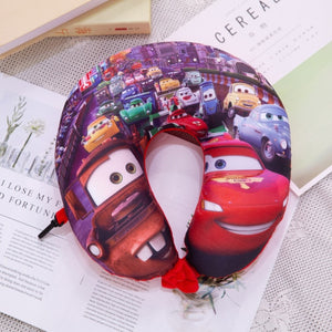 Cartoon Cars Unicorn Neck Travel Pillow Fruits Watermelon U Shaped Foam Pillow Office Cushion Cute Pillows For Children/Adults