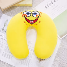 Load image into Gallery viewer, Cartoon Cars Unicorn Neck Travel Pillow Fruits Watermelon U Shaped Foam Pillow Office Cushion Cute Pillows For Children/Adults
