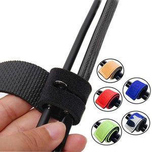 6 Pcs New Fishing Tools Rod Tie Strap Belt Tackle Elastic Wrap Band Pole Holder Accessories Diving Materials Non-slip Firm