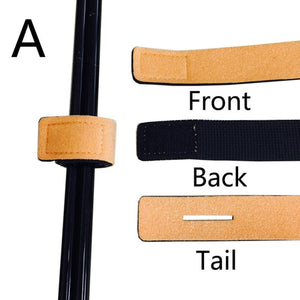6 Pcs New Fishing Tools Rod Tie Strap Belt Tackle Elastic Wrap Band Pole Holder Accessories Diving Materials Non-slip Firm