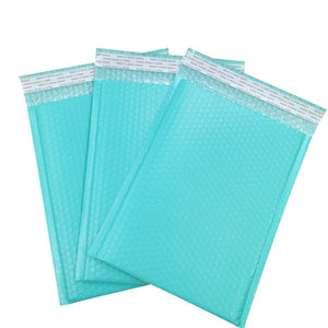50pcs Bubble Mailers Pink Poly Bubble Mailer Self Seal Padded Envelopes Gift Bags black/blue Packaging Envelope Bags For Book