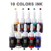 Load image into Gallery viewer, New 5ml Color mixing Tattoo Ink Semi Permanent Natural Plant Pigment Makeup Professional Tattoos Ink Pigment For Body Art Paint