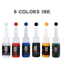 Load image into Gallery viewer, New 5ml Color mixing Tattoo Ink Semi Permanent Natural Plant Pigment Makeup Professional Tattoos Ink Pigment For Body Art Paint