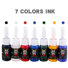 Load image into Gallery viewer, New 5ml Color mixing Tattoo Ink Semi Permanent Natural Plant Pigment Makeup Professional Tattoos Ink Pigment For Body Art Paint
