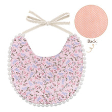 Load image into Gallery viewer, 3Pcs Baby Headband Tassel Saliva Towel Floral Print Newborn Double Side Bibs Boys Girls Bandana Burp Cloths Feeding Smock Stuff