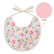 Load image into Gallery viewer, 3Pcs Baby Headband Tassel Saliva Towel Floral Print Newborn Double Side Bibs Boys Girls Bandana Burp Cloths Feeding Smock Stuff